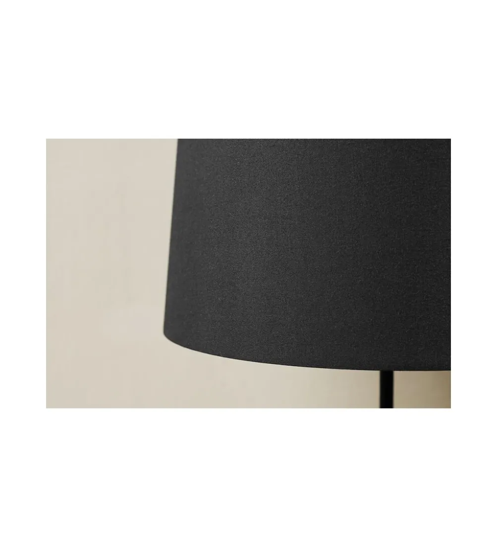 Lampa stołowa Papuga 35 cm czarno złota