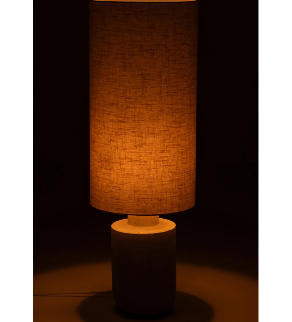 Lampa stołowa PEZANOK 104 cm szara