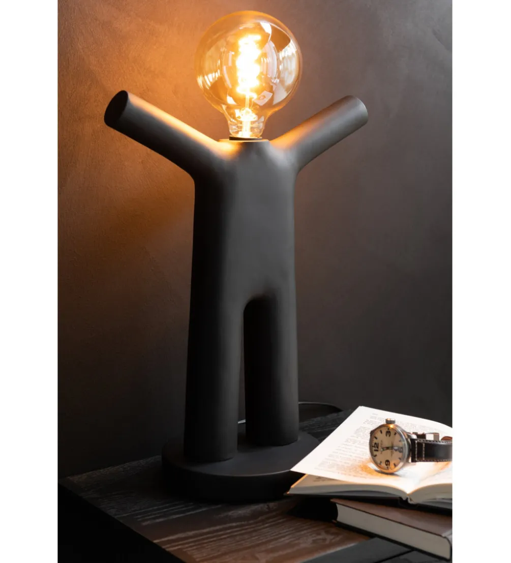 Lampa stołowa PTIT MAURICE 44 cm czarna