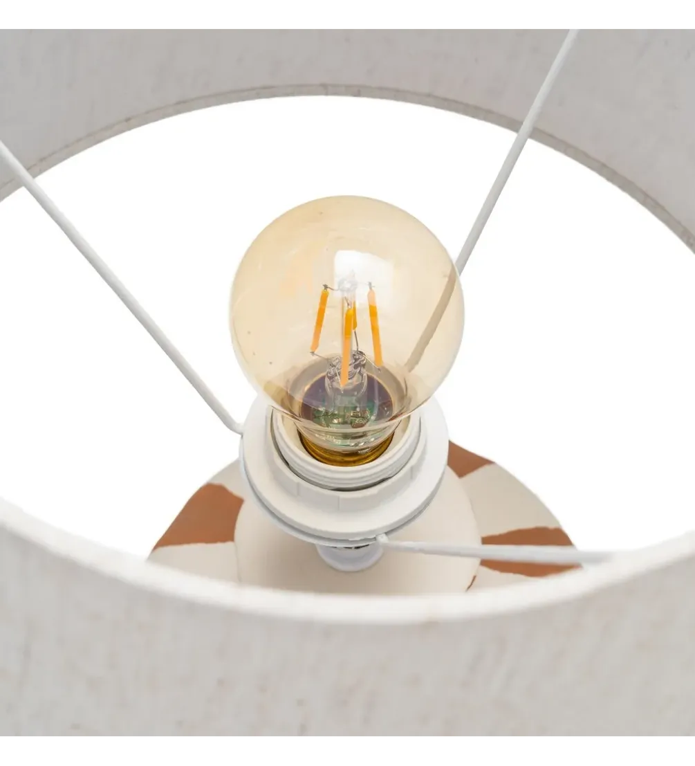 Lampa stołowa RAYAS 55 cm ceramika