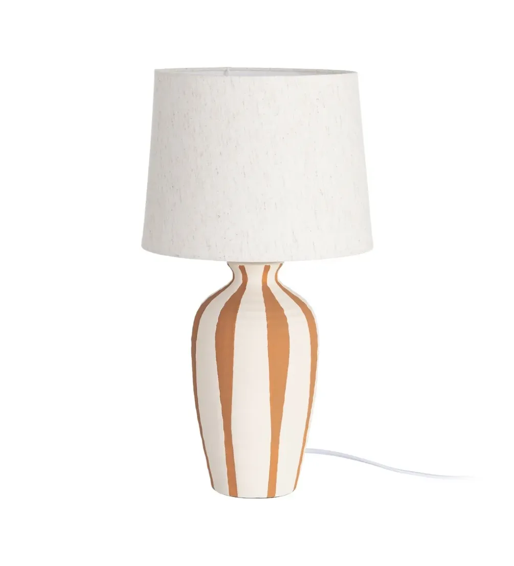 Lampa stołowa RAYAS 55 cm ceramika