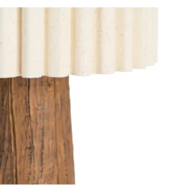 Lampa stołowa RESINMA 46 cm brązowa