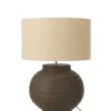 Lampa stołowa RETUL 62 cm terrakota brązowa