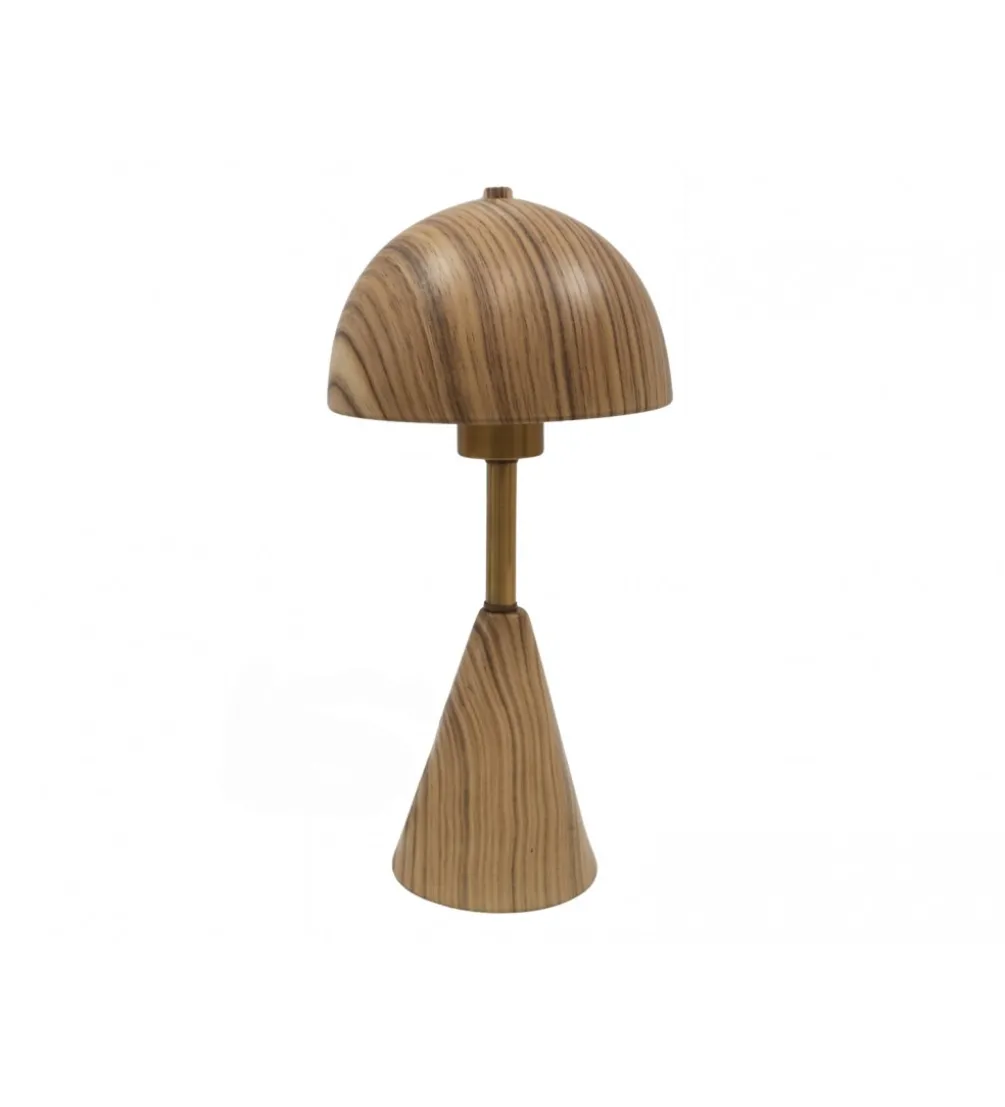 Lampa stołowa SOBREMESA 36 cm ceramika naturalna
