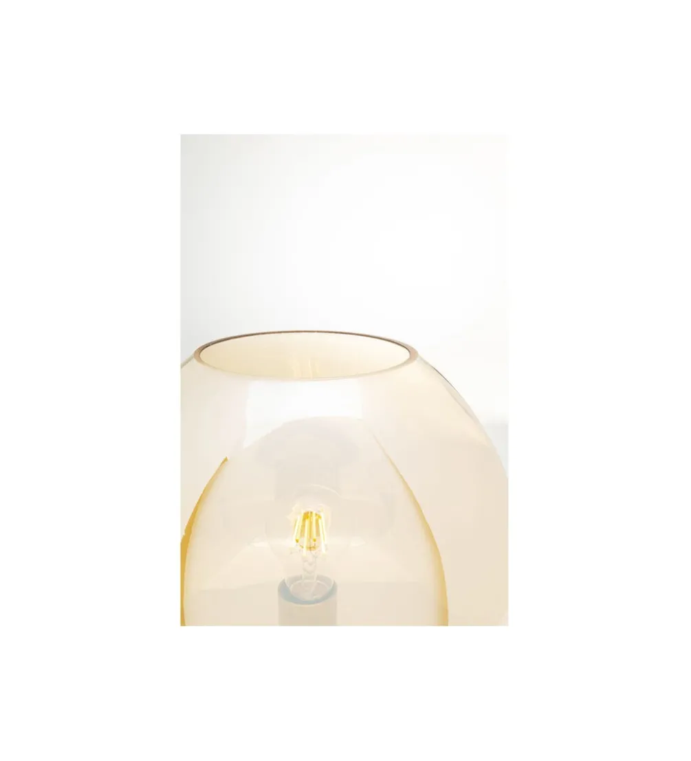 Lampa stołowa SPHERE AMBER 43 cm