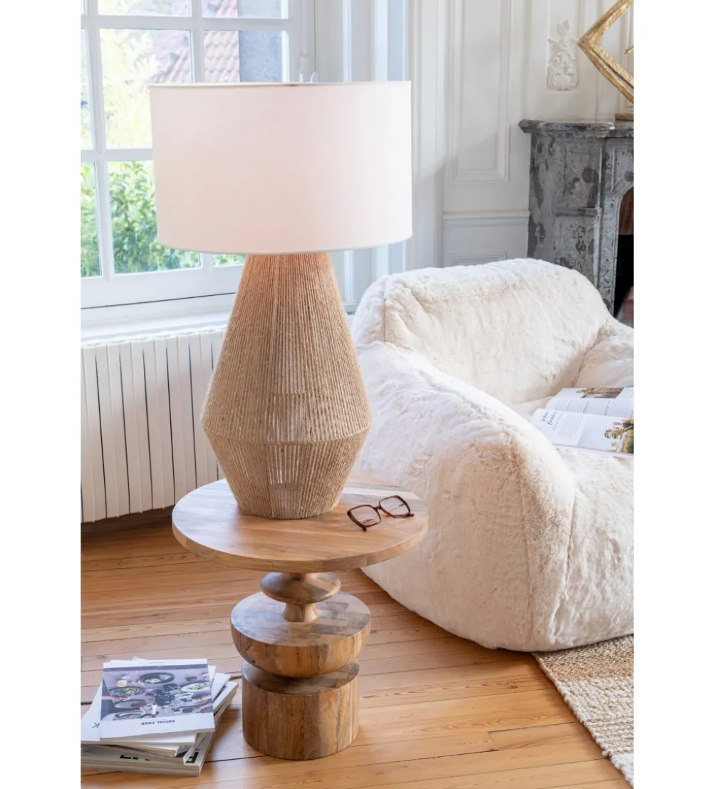 Lampa stołowa STRIING 78 cm naturalna