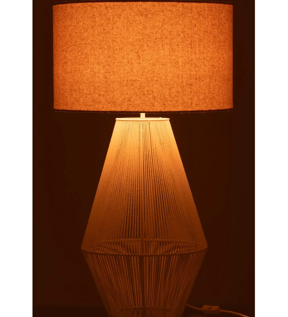 Lampa stołowa STRIING 78 cm biała