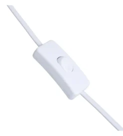 Lampa stołowa STRIPENMA 43 cm beżowa kremowa