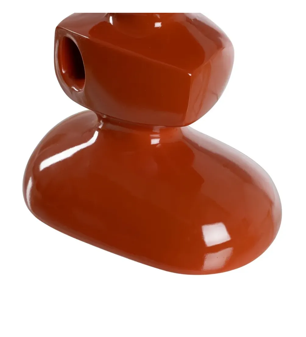 Lampa stołowa TERAY 78 cm terrakota