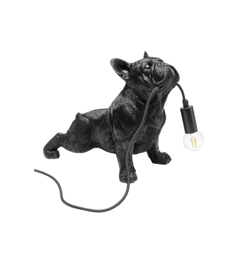 Lampa stołowa TOTO 35 cm czarna