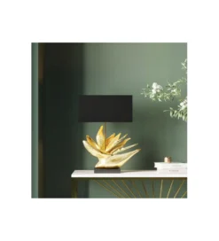 Lampa stołowa TROPICAL 65 cm złota