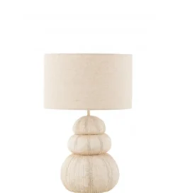 Lampa stołowa URCHIN 47 cm beżowy