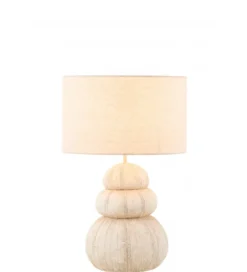 Lampa stołowa URCHIN 47 cm beżowy