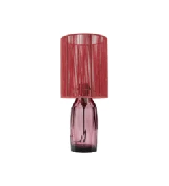 Lampa stołowa VECCHIO 42 cm różowa