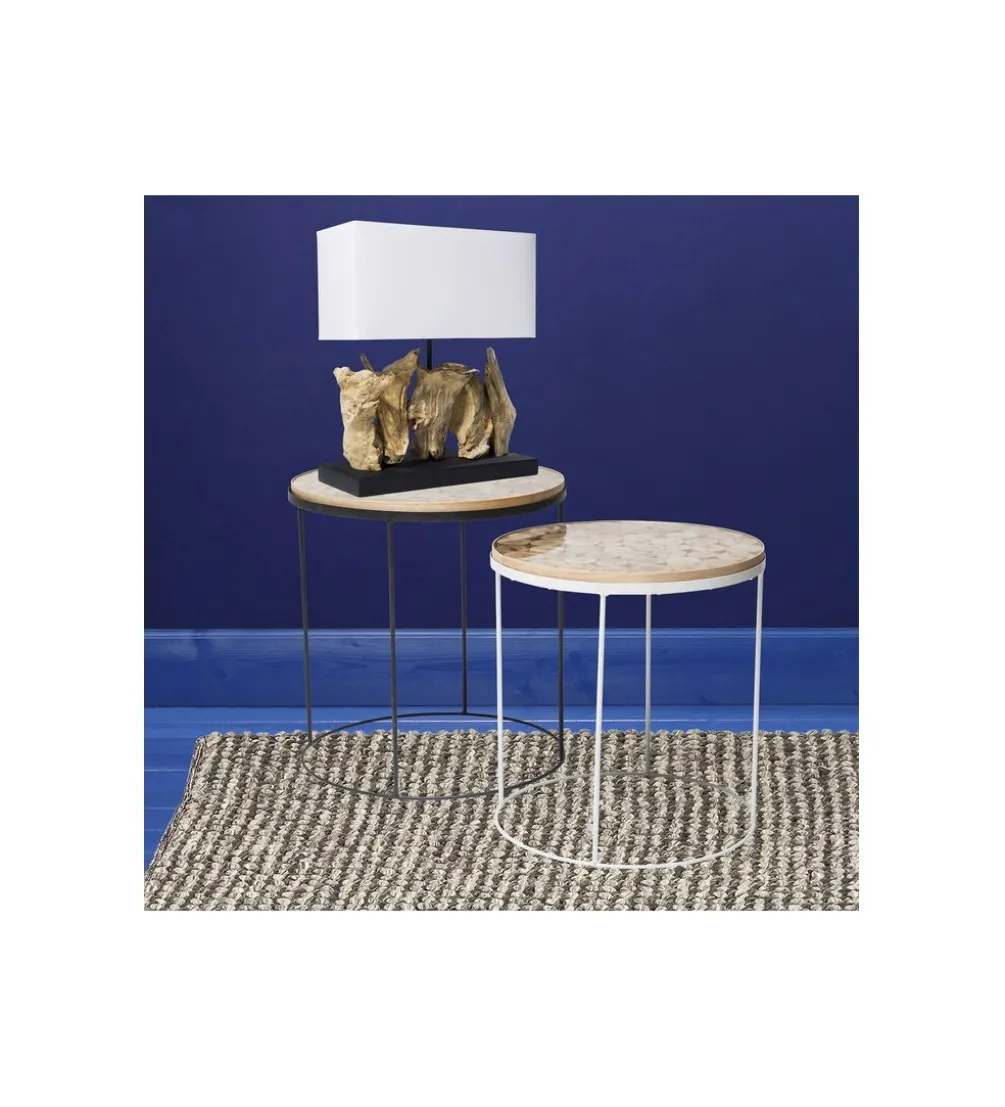 Lampa stołowa VERTICAL 43 cm naturalna