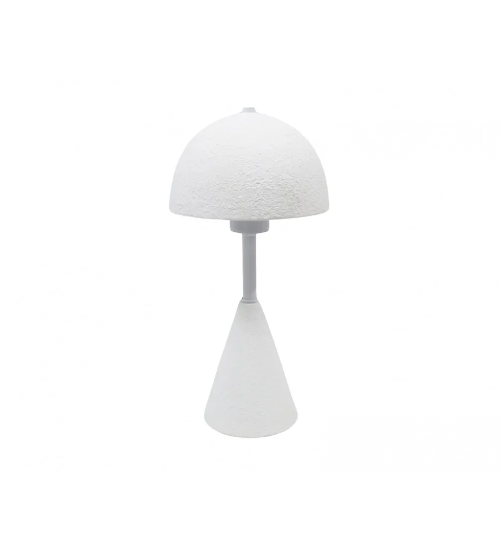 Lampa stołowa VESTA 36 cm biała