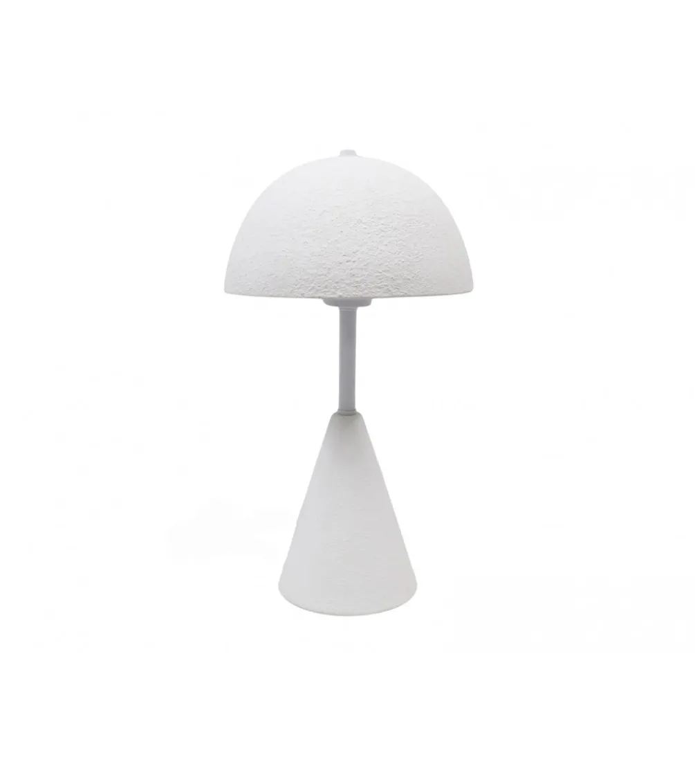 Lampa stołowa VESTA 40 cm biała