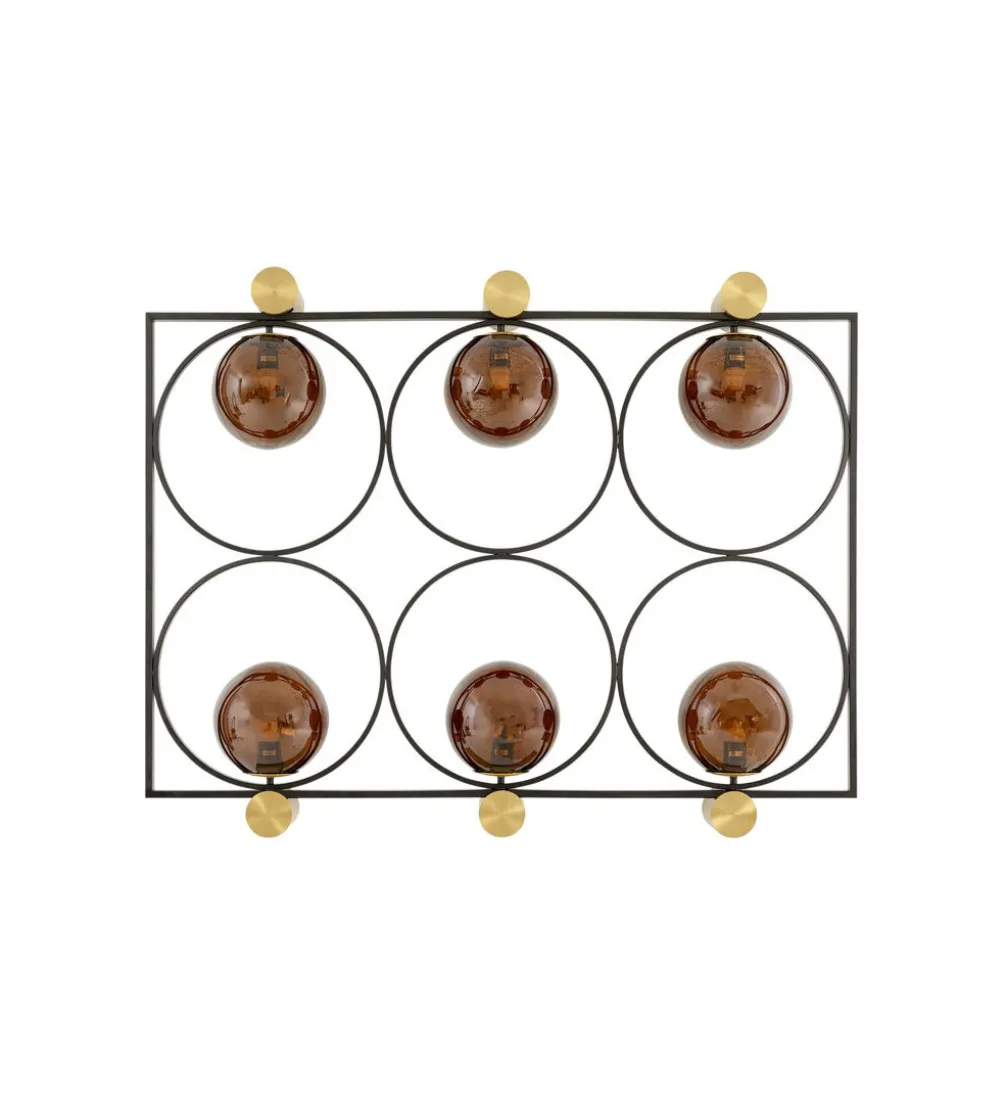 Lampa ścienna BALANCE CIRCLE 96 x 122 cm