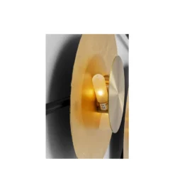 Lampa ścienna DISC 110 x 185 cm złota