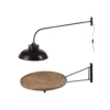 Lampa ścienna LOUNGY 100 cm czarna
