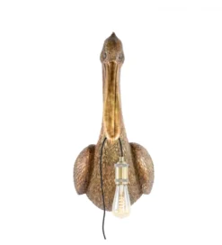 Lampa ścienna PELICAN 63 cm antyczny brąz