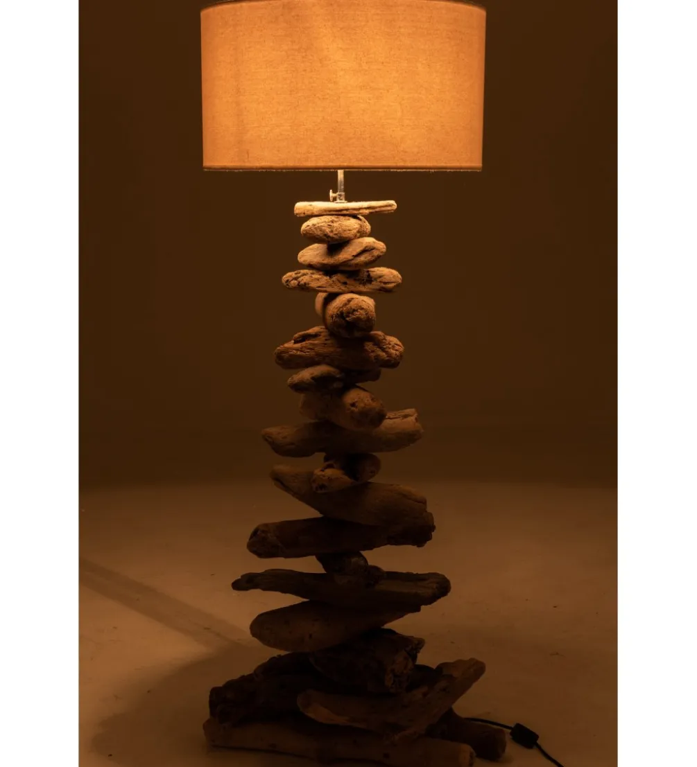 Lampa podłogowa ALIS 90 cm Driftwood