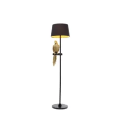 Lampa podłogowa ANIMAL PARROT 176 cm złota