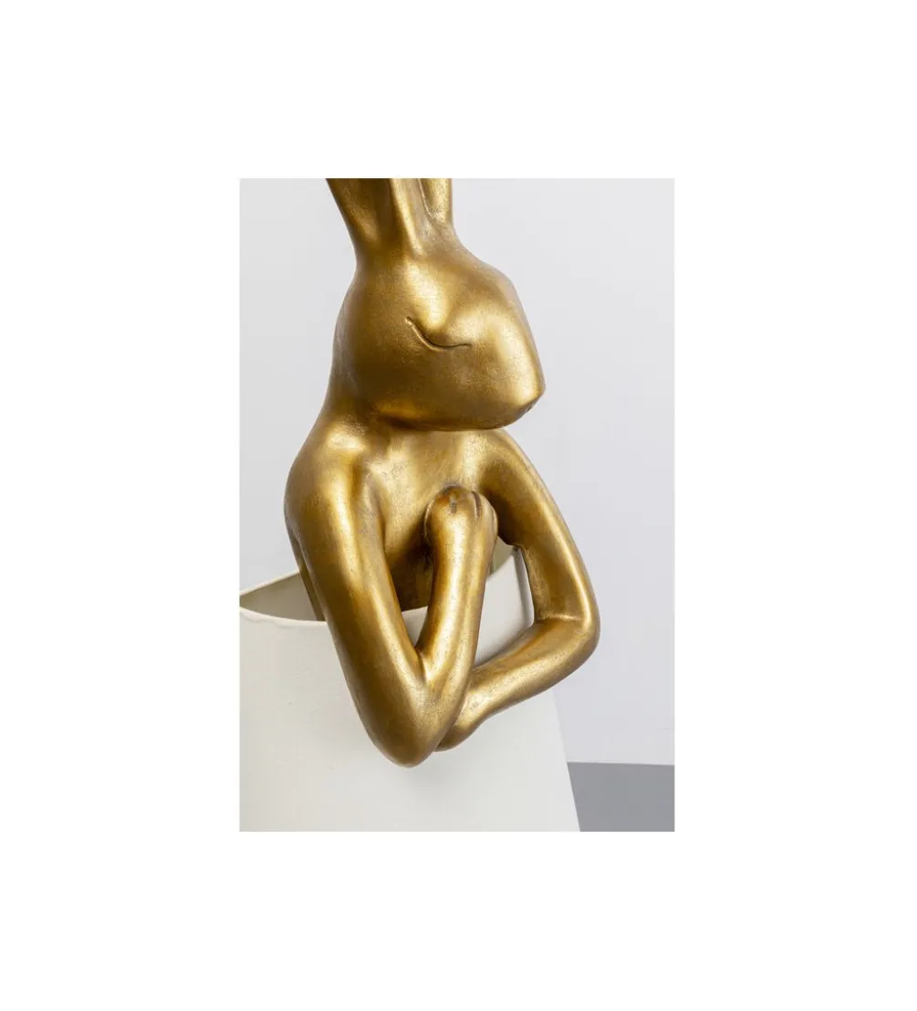 Lampa podłogowa ANIMAL RABBIT 150 cm złota