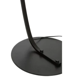 Lampa podłogowa ARCH 188 cm czarna