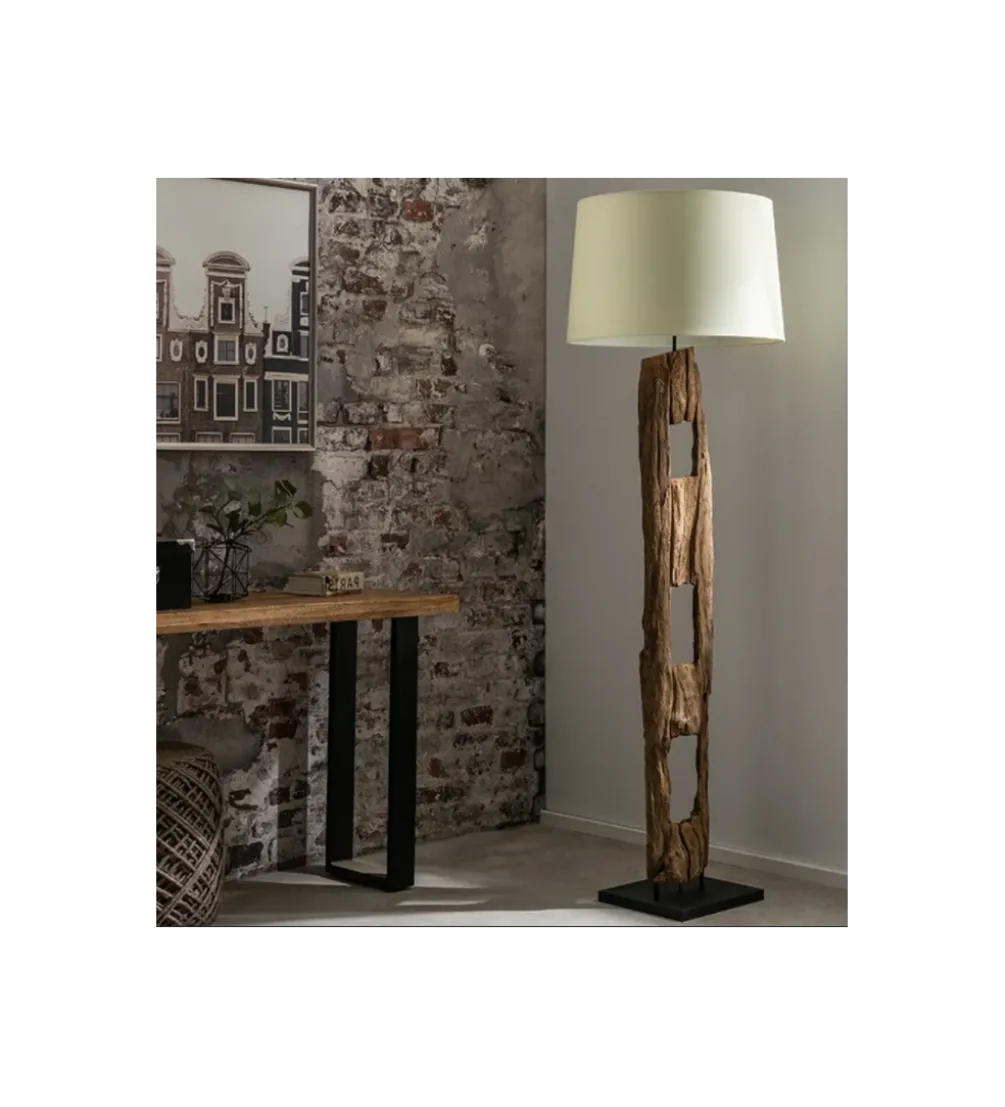 Lampa Podłogowa BARRACUDA 177 cm biała
