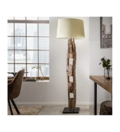 Lampa Podłogowa BARRACUDA 177 cm biała