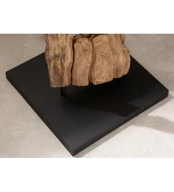 Lampa podłogowa BARRACUDA 177 cm czarna