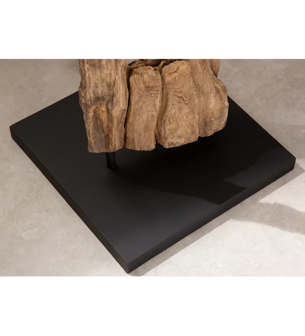 Lampa podłogowa BARRACUDA 177 cm czarna