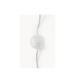 Lampa podłogowa BURBUJA 168 cm srebrna