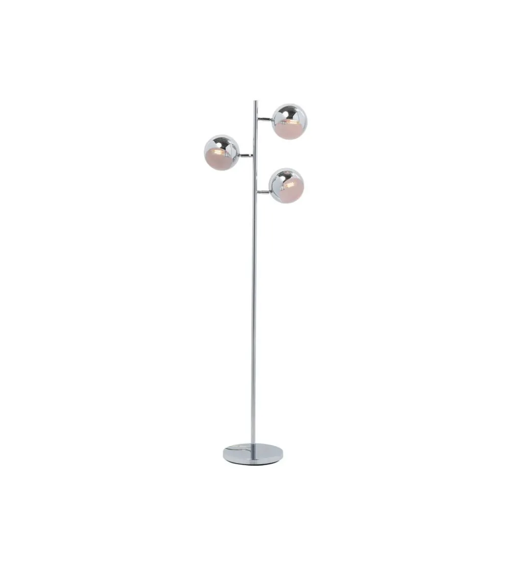 Lampa podłogowa CALOTTA chromowana