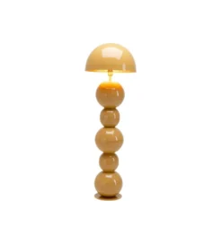 Lampa podłogowa CANDY 135 cm musztardowa