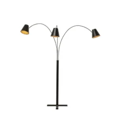 Lampa podłogowa CAPPELLINO 210 cm czarny mat
