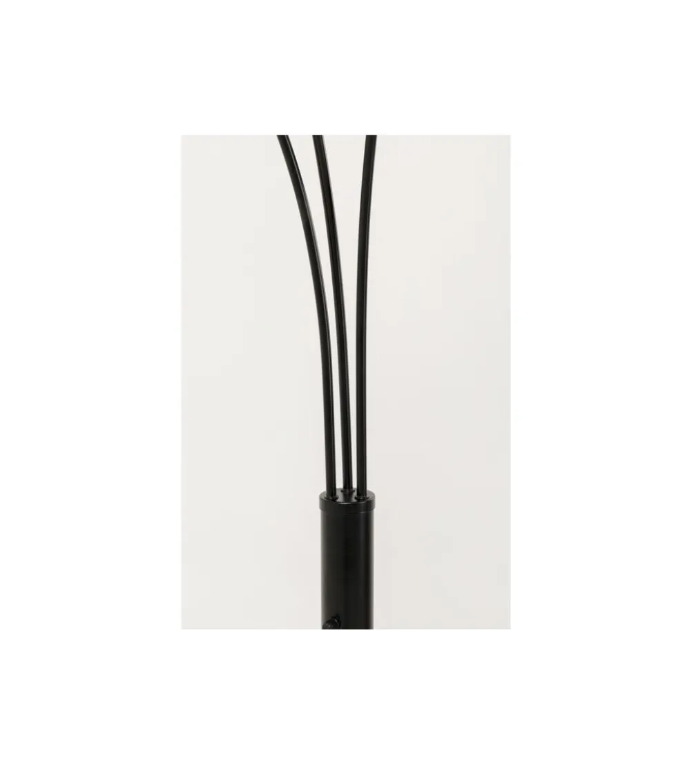 Lampa podłogowa CAPPELLINO 210 cm czarny mat