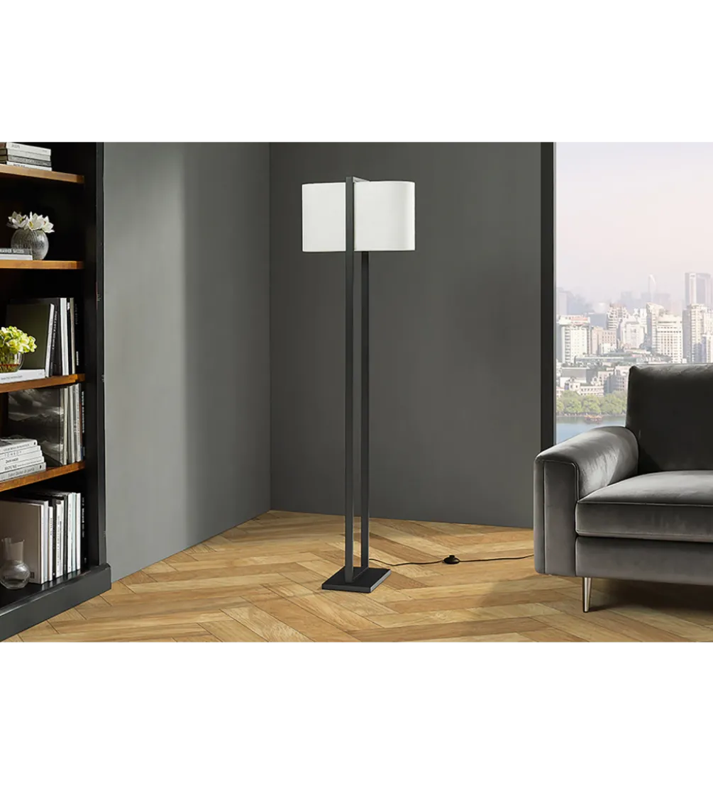 Lampa podłogowa COLLEEN 160 cm biała