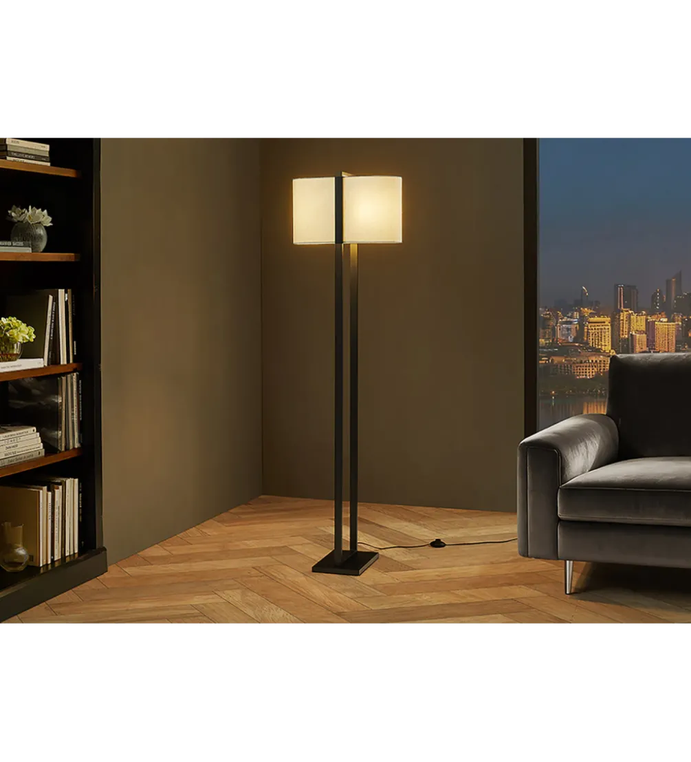 Lampa podłogowa COLLEEN 160 cm biała