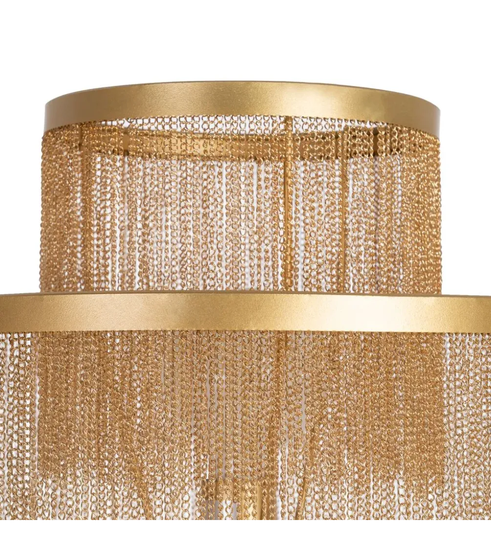 Lampa podłogowa DANCEY 151 cm złota