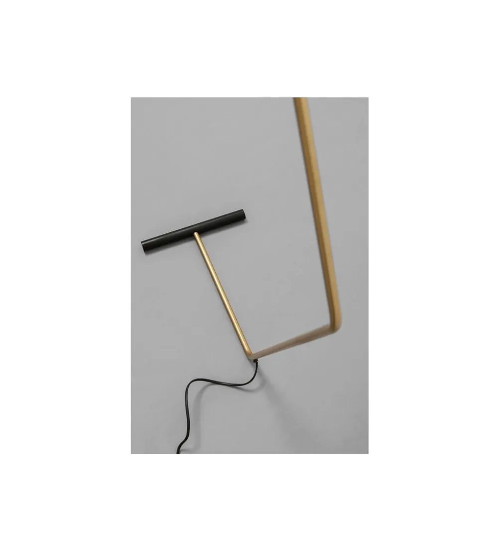 Lampa podłogowa DORO 130 cm czarna