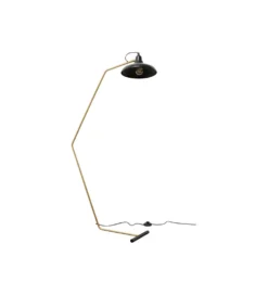 Lampa podłogowa DORO 130 cm czarna