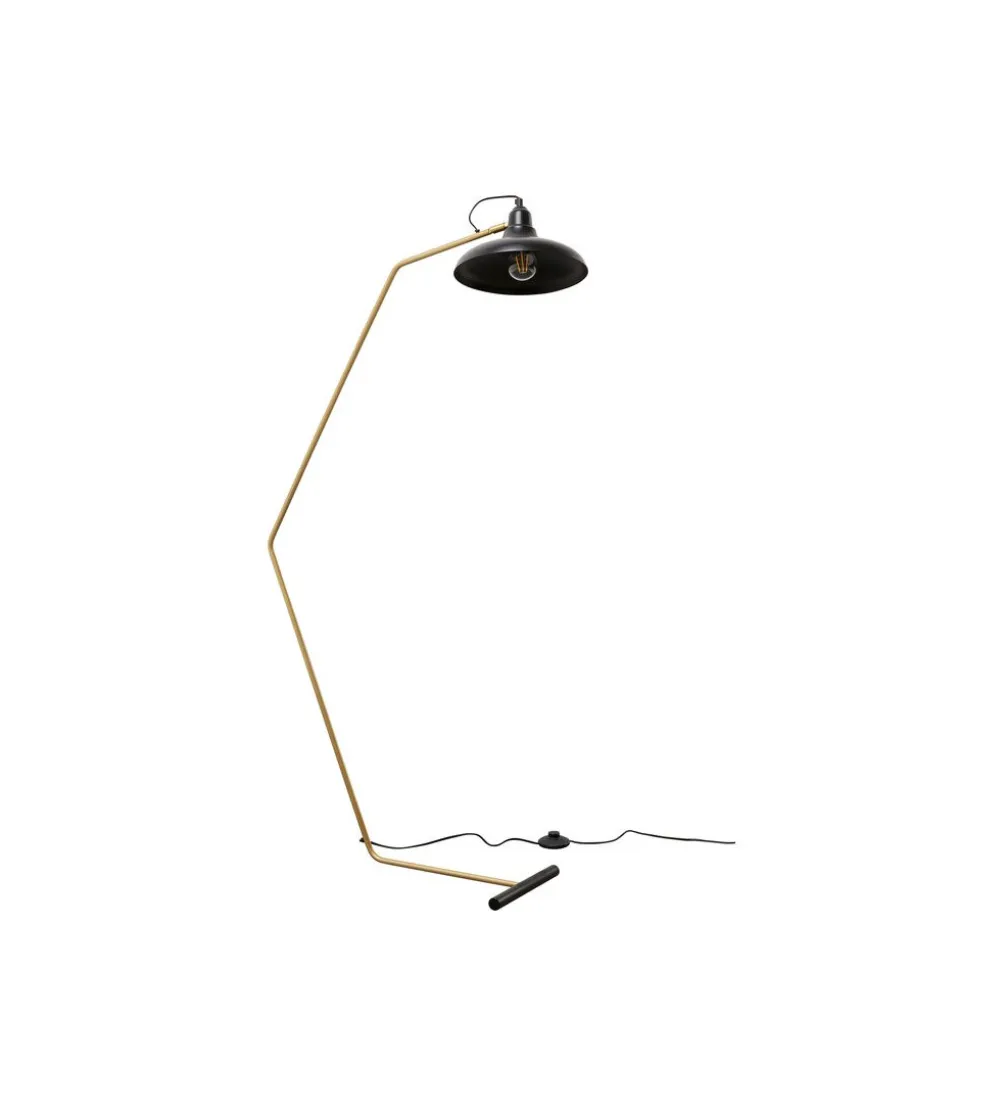 Lampa podłogowa DORO 130 cm czarna