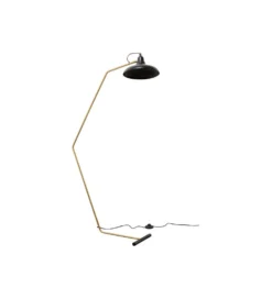 Lampa podłogowa DORO 130 cm czarna