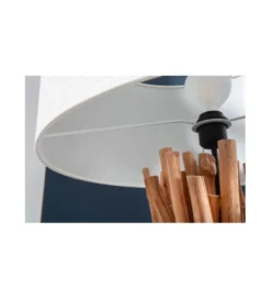 Lampa podłogowa Driftwood 153 cm biała