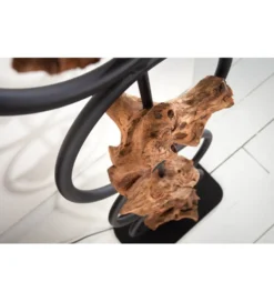 Lampa podłogowa Elit 147 cm czarna