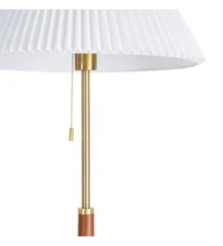 Lampa podłogowa ETARAL 50 cm biało złota