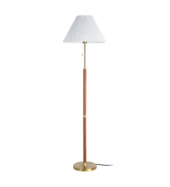 Lampa podłogowa ETARAL 50 cm biało złota