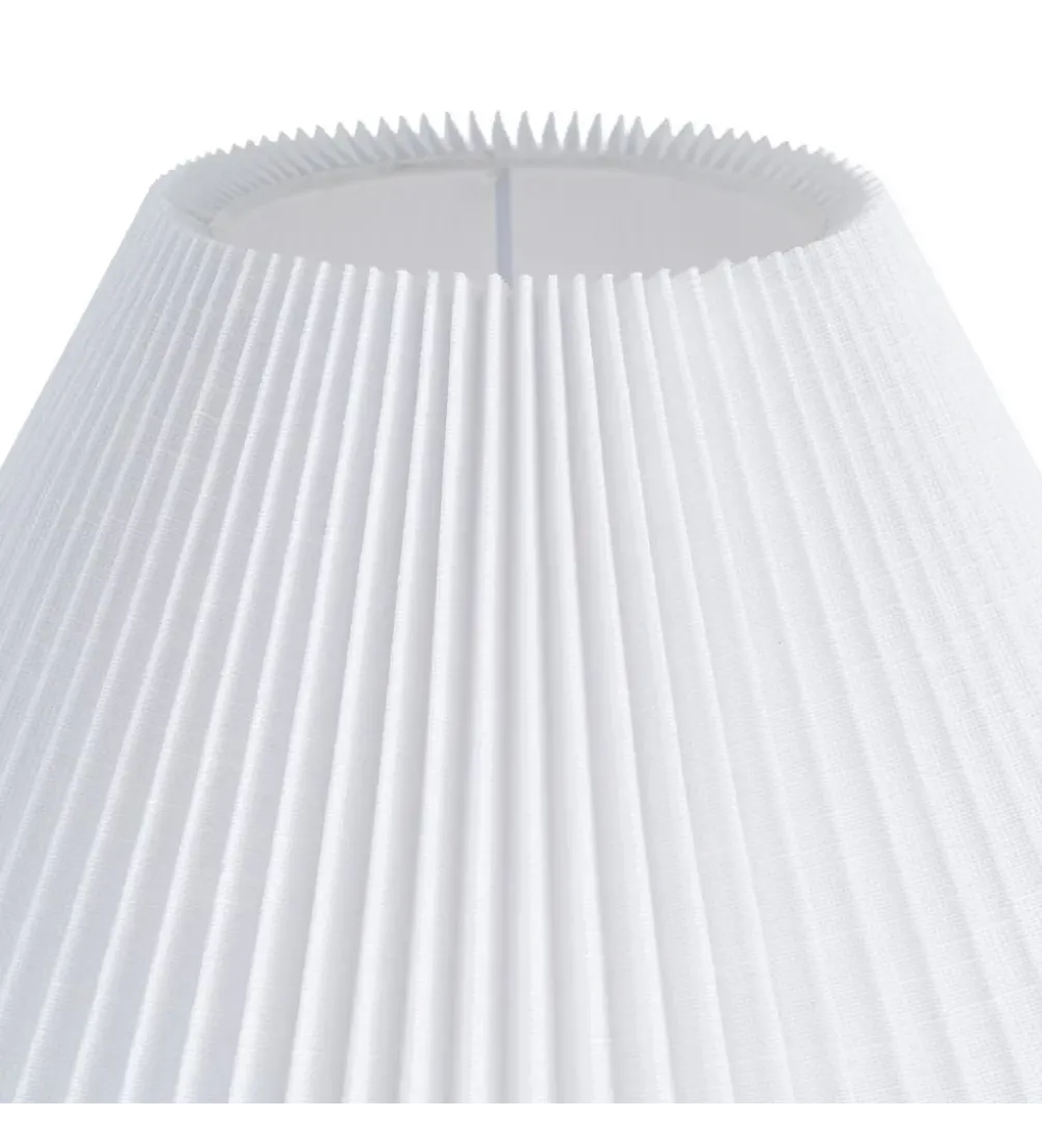 Lampa podłogowa ETARAL 50 cm biało złota
